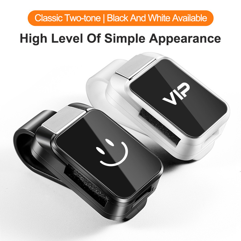 Cross-border explosions sunglasses holder eye box creative car sun visor storage clip car glasses clip multi-function