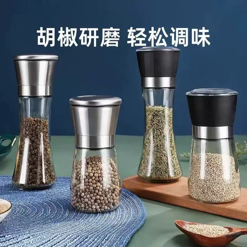 Universal glass handheld chopper stainless steel