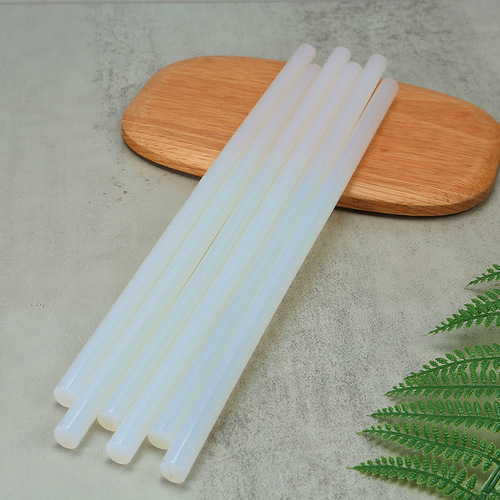 [Glue stick manufacturer wholesale] Transparent white hot melt glue stick 7MM handmade high-viscosity glue stick 11MM hot melt glue stick