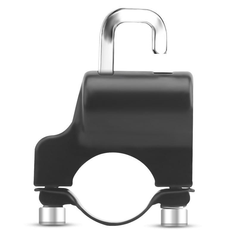Helmet hook lock, practical motorcycle lock, practical lock for electric vehicle travel safety helmet, anti-theft keychain