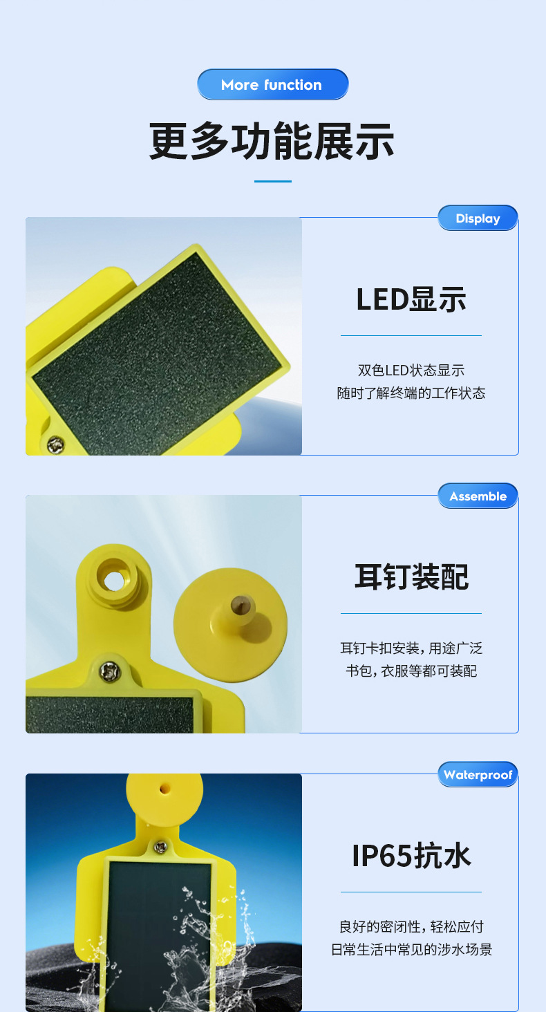 Carefully Selected Beidou Gps Animal Tracker for Cattle and Sheep Farms, Anti-Tamper Gps Anti-Lost Solar Charging Locator