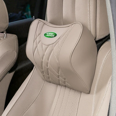 Car roof lining Velar Headrest and Lumbar Support - 1-land-rover-headrest-off-white