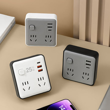 86插座转换器多孔插排插线板接线板扩展多用功能插头分插器宿舍