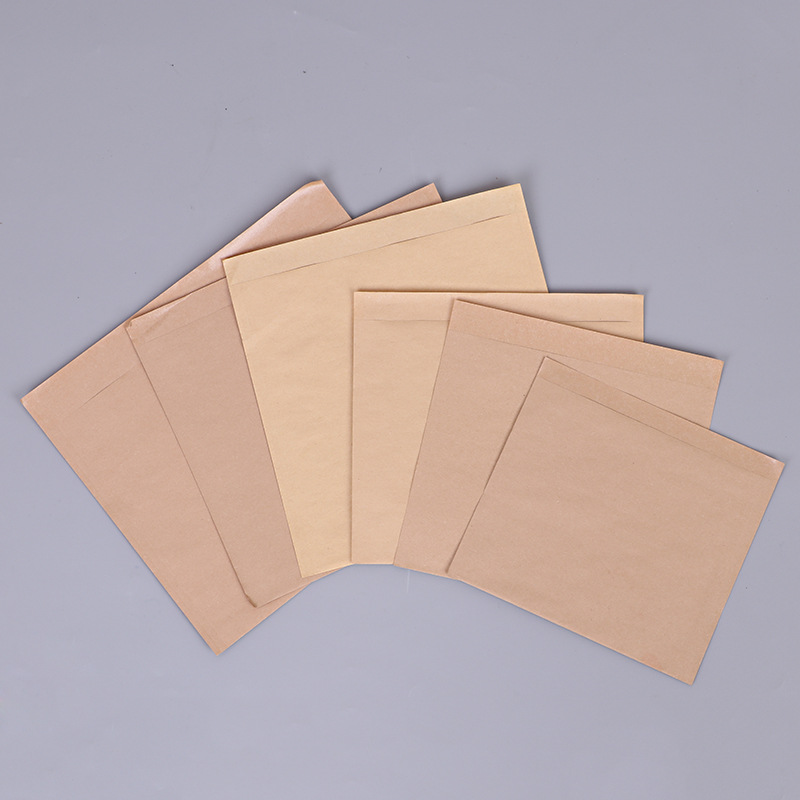 Bolsa de papel kraft panqueque fruta bolsa especial panqueque carne clip comida snack takeaway bolsa a prueba de aceite al por mayor envío gratuito