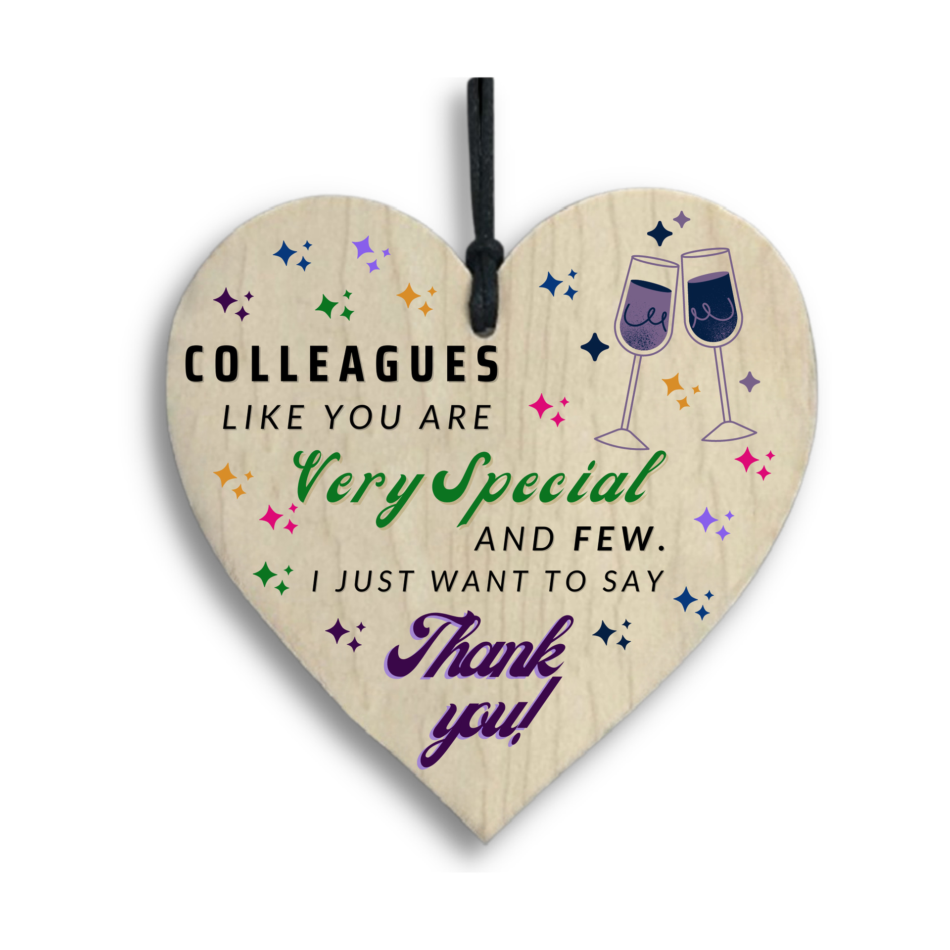 Love Style Love Wood chip Pendant 1 Pack