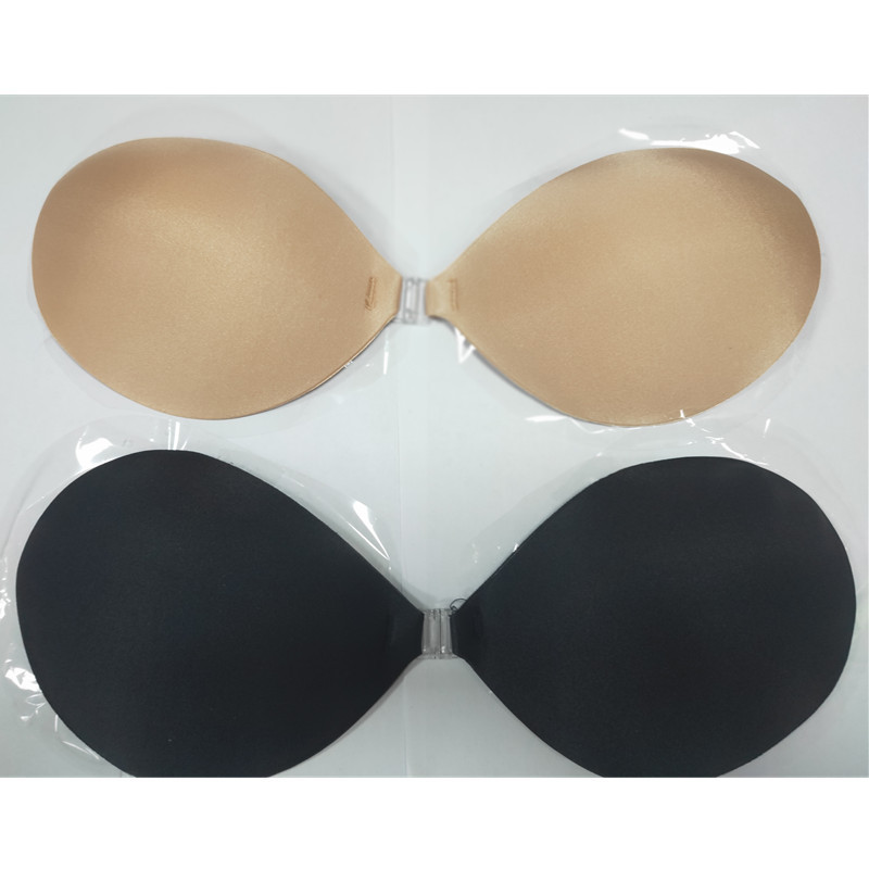 Solid Color Adhesive Bra Sexy Invisible Bra display picture 4