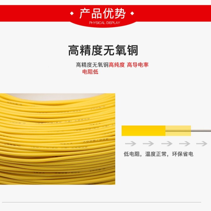 远扬线缆 供应60227 IEC 08(RV-90)1.0平方电源线 多芯 专业生产