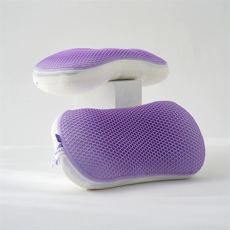Подушка для шейного отдела позвоночника, резиновая подушка из ТПЭ, высокая подушка, не рушится, дышащая, прохладная, для отеля, трансграничная летняя подарочная подушка, гель для подушки