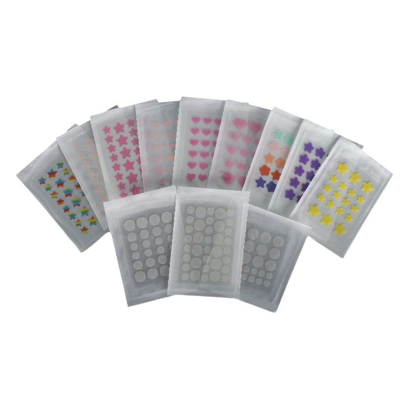 Трансграничная салициловая кислота, эфирное масло чайного дерева, гидроколлоидный пластырь от прыщей, пластырь от прыщей, впитывает невидимый кнопка