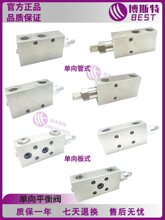 吊车油缸溢流阀单向管式液压锁阀马达液压平衡阀液压油泵低压油缸
