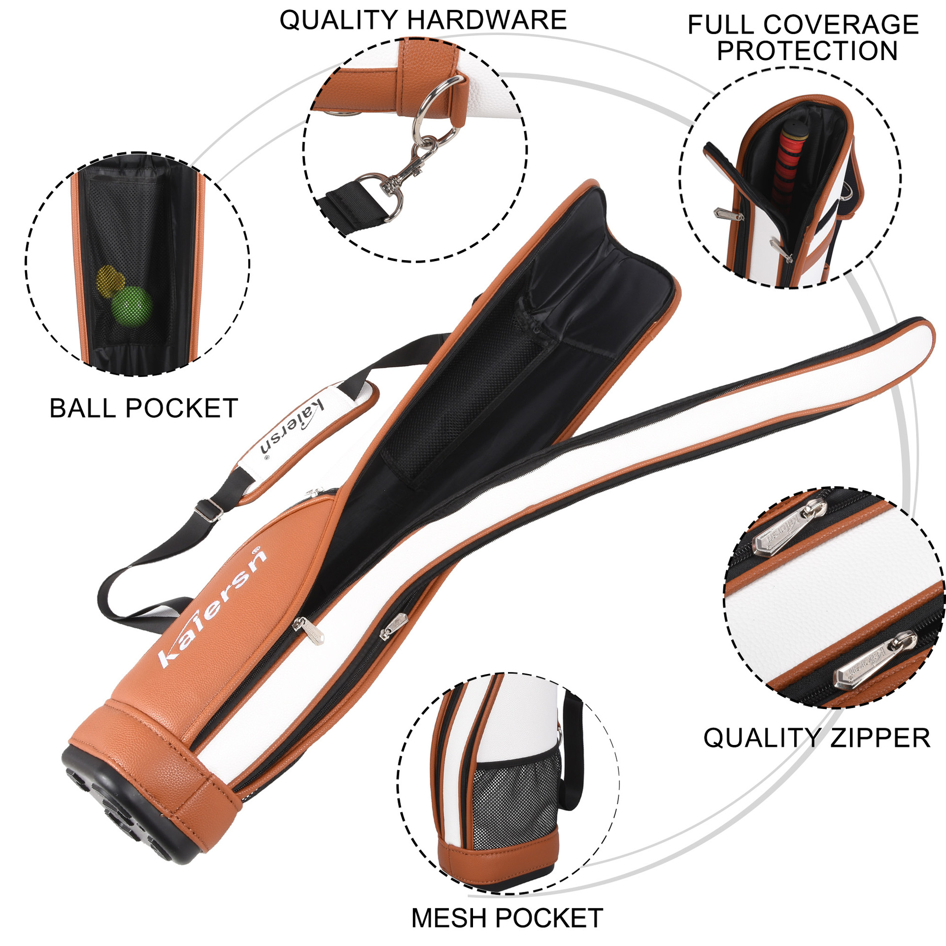 Kaiersn Park Golf Club Bag Bag Bag Gun Bag Ball Club Park Golf