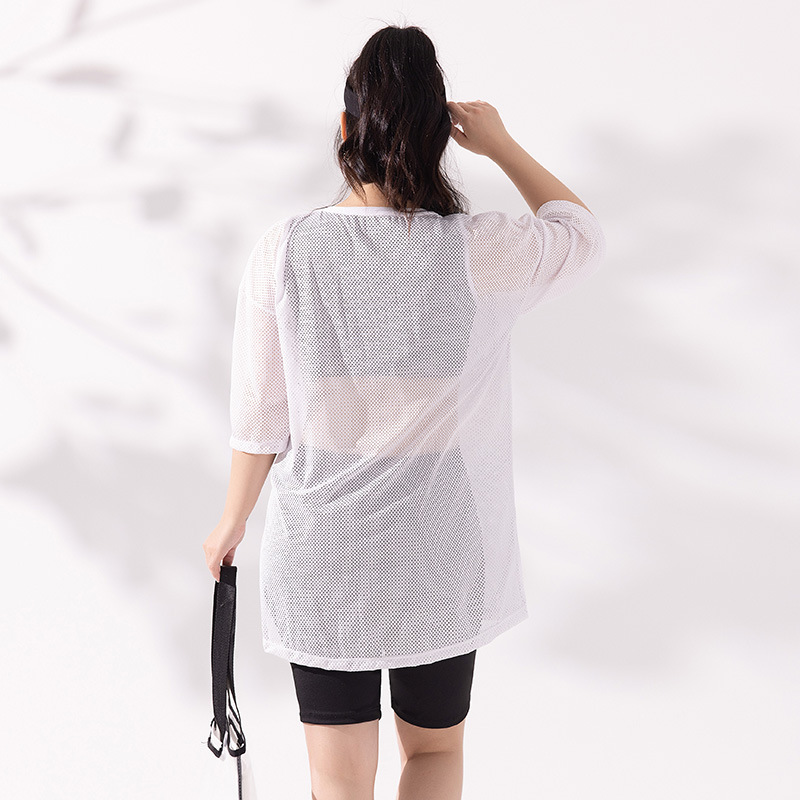 Más tamaño dividido traje de tres piezas nuevo traje de baño estilo deportivo casual suelta más tamaño blusa Fat Girl traje de baño de aguas termales