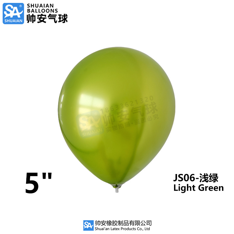 Globos Metálicos de 5, 10 y 12 Pulgadas, Globos de Látex Cromados Metálicos para Decoración de Bodas, Fiestas de Cumpleaños y Arreglos Florales