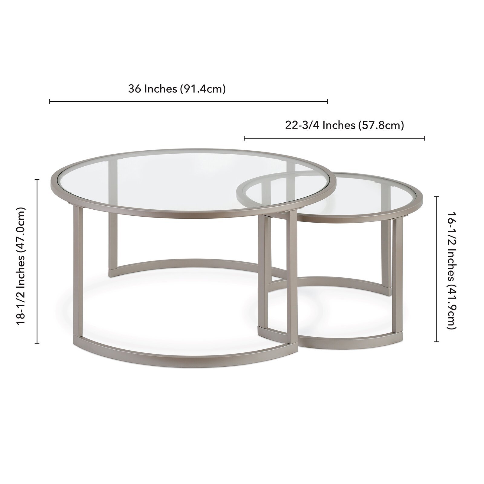 Mesa de café de vidrio mesa de té de lujo ligera sala de estar de alta calidad mesa de café minimalista de vidrio templado