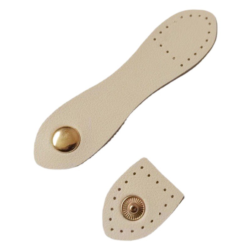 Multi-Color Leather Buckle Luggage Hardware Accessories DIY Handmade Bag Universal Leather Buckle Lock 8-Shaped Gourd-Shaped Snap Button