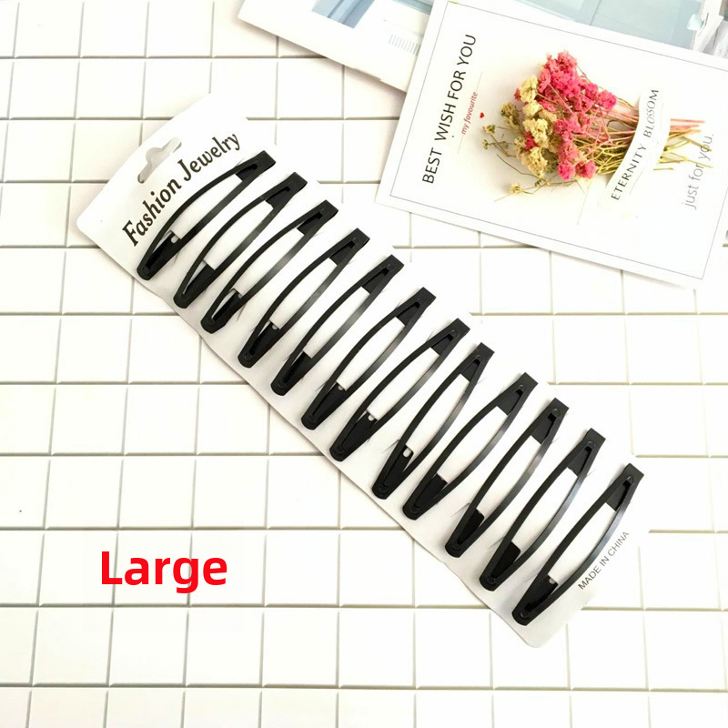 Factory Direct black BB clip paint frosted hairpin simple hairpin 2  shop stall supply wholesale_voghion.com