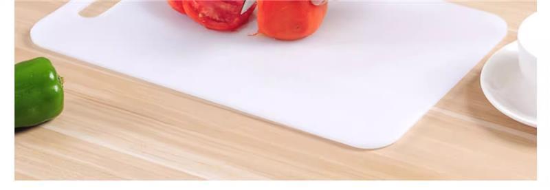 Household PE Plastic Cutting Board 43x27cm Extra Large Kitchen Chopping Board for Fruit Vegetables and Meat quality and texture