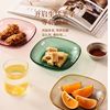 Spitter plate home vomiting bone head plate light luxury fruit small snack plastic snack plate dry fruit plate small plates wholesale