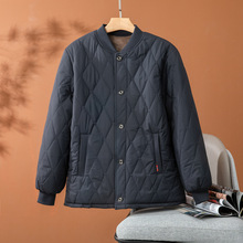 中老年男士棉服宽松棉袄老年人羊羔绒保暖外套爸爸爷爷装加厚保暖