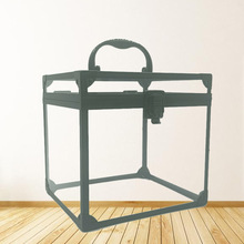 化妆箱透明大容量梳妆台便携可视盒子铝合金化妆品收纳箱包特大号