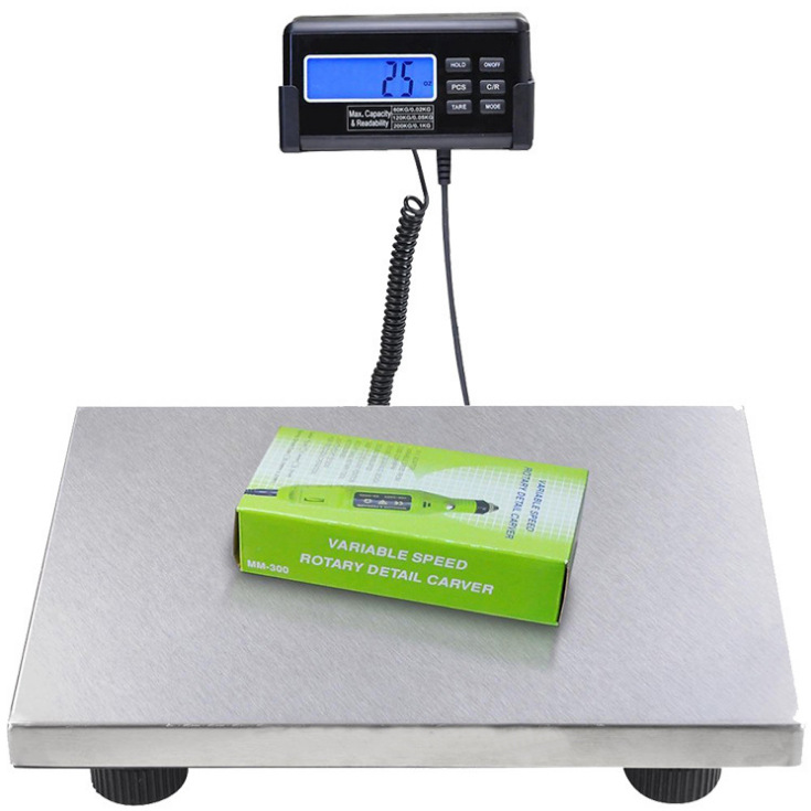 厂家直销不锈钢快递物流称200kg包裹邮政邮包商用宠物秤台称工业