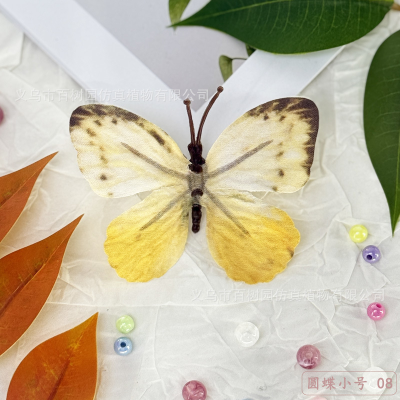 仿真花仿真蝴蝶 3D打印立体蝴蝶DIY高跟鞋鞋花饰品装饰配件氛围感|undefined