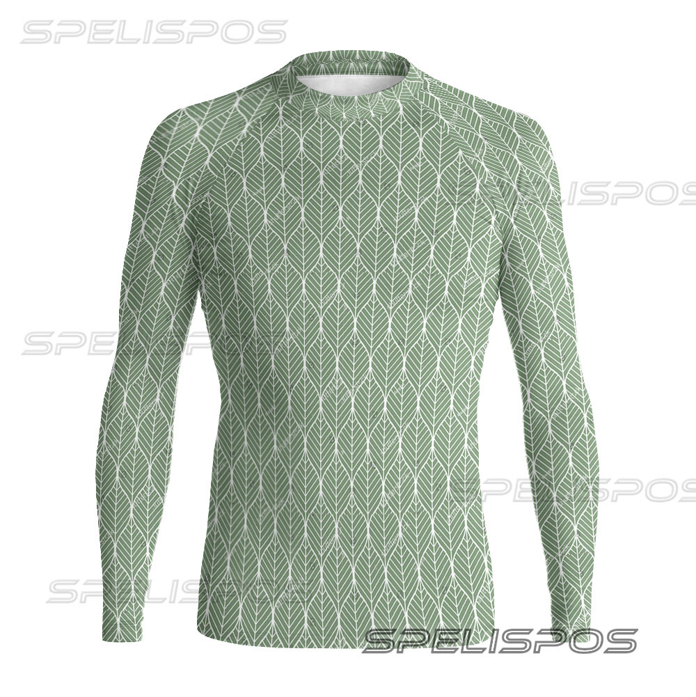 SPELCL New Men's Long Sleeve Diving Suit Diving Suit Sun-proof Quick-drying Digital Printed Surfer Suit