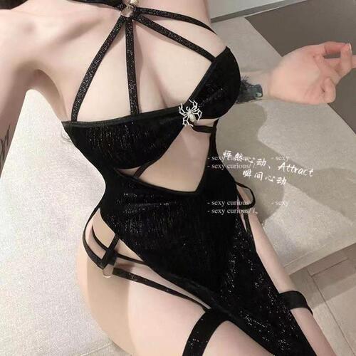 Sexy lingerie sexy role play nightclub uniform temptation hot passion hollow suit wholesale 1234