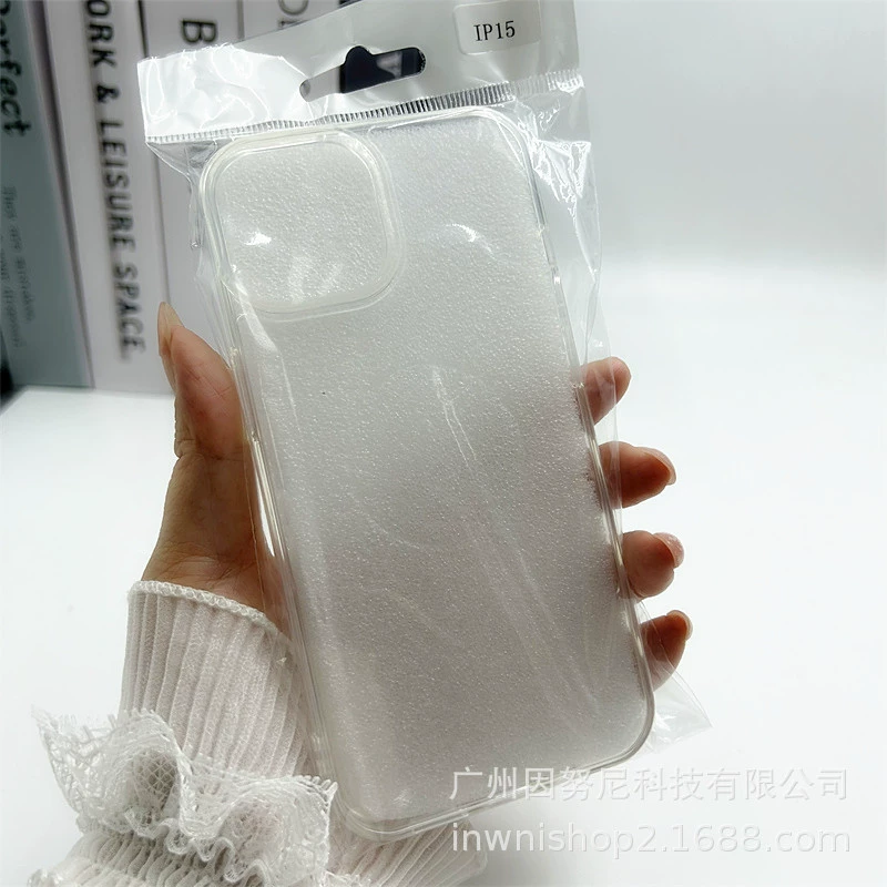 Чехол для телефона (Apple) совместим с сериями iPhone 7–17, прозрачная задняя панель с цветной рамкой, легковесный