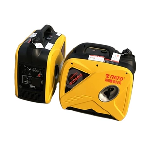 Kiçik tezlikli 2KW benzin generatoru, açıq havada RV portativ generator
