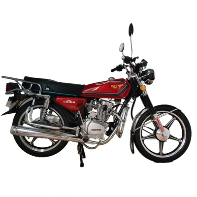 Manufacturer's New Whole Car Five-speed Non-circulation 5-speed Aluminum Wheel with Large Pedal Safety Guard CG125 Gasoline Motorcycle