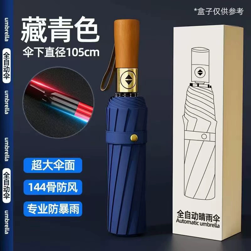 Automatic big umbrella solar-powered, fully automatic, sun protection, UV protection, wholesale