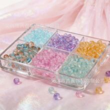 8mm��ˮ����͸��Ͱ�ײɫ�����鴮��ɢ�bdiy�Ʒ���������朲���