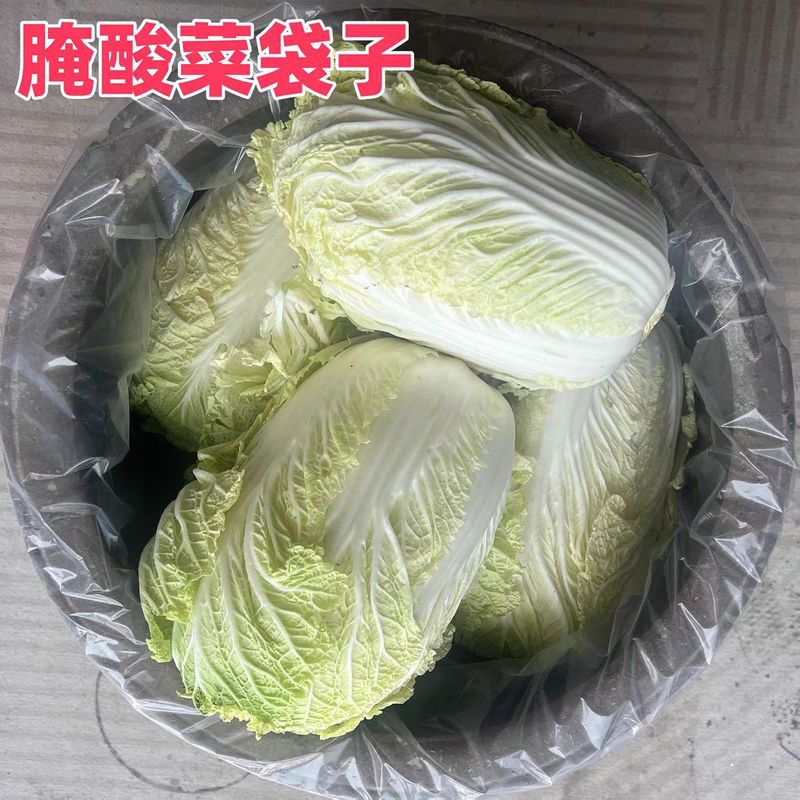 腌酸菜食品级塑料袋东北透明专用韩国泡菜袋子超大加厚PE平口袋|undefined