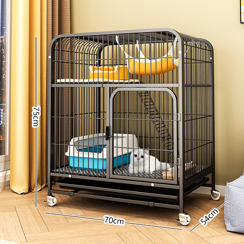 2세대 사각관 강화 이중층 [70*54*75] 기질 검정색