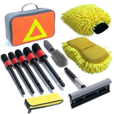 Car cleaning tools – and Air Vents Electric Brush - 11-piece-set-b