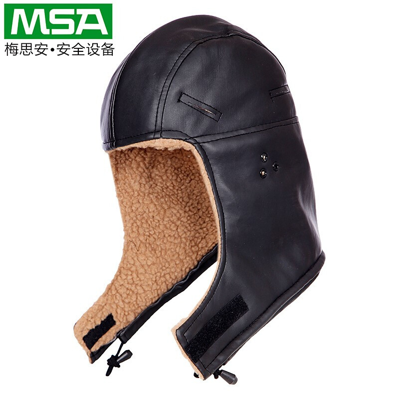 梅思安冬用防寒头套3529284 仿羊剪绒保暖防冻可与安全帽搭配使用