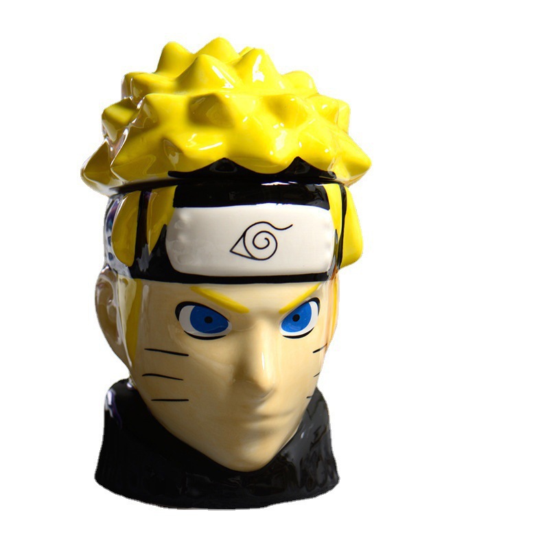 Fábrica Naruto NARTUO Taza de cerámica Naruto Taza de agua con forma Naruto Animación creativa Alrededor Naruto Caballo
