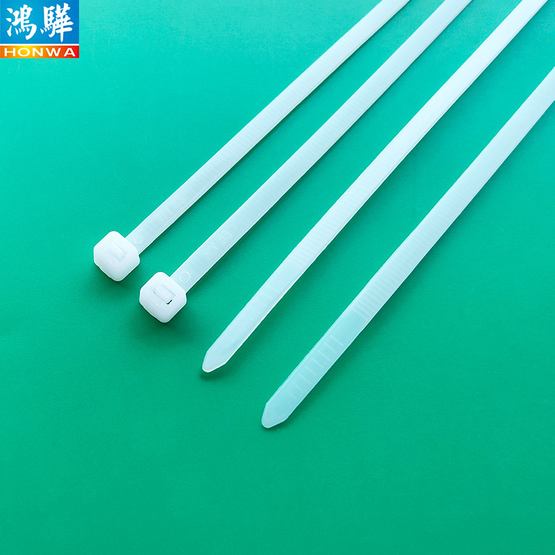 绑扎专用4*200mm白色自锁式扎带 理线3.6*200mm自锁式塑料扎带