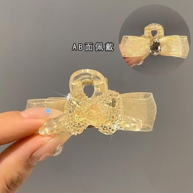 爱心迷你小号抓夹女高级感2025新款发夹前额刘海夹侧边碎发夹头饰|undefined