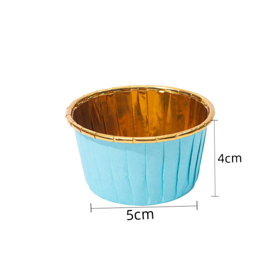 Household Restaurant Disposable Cake Cups Oil-proof Waterproof Aluminum Foil Paper Papers High Temperature Resistant Baking Paper