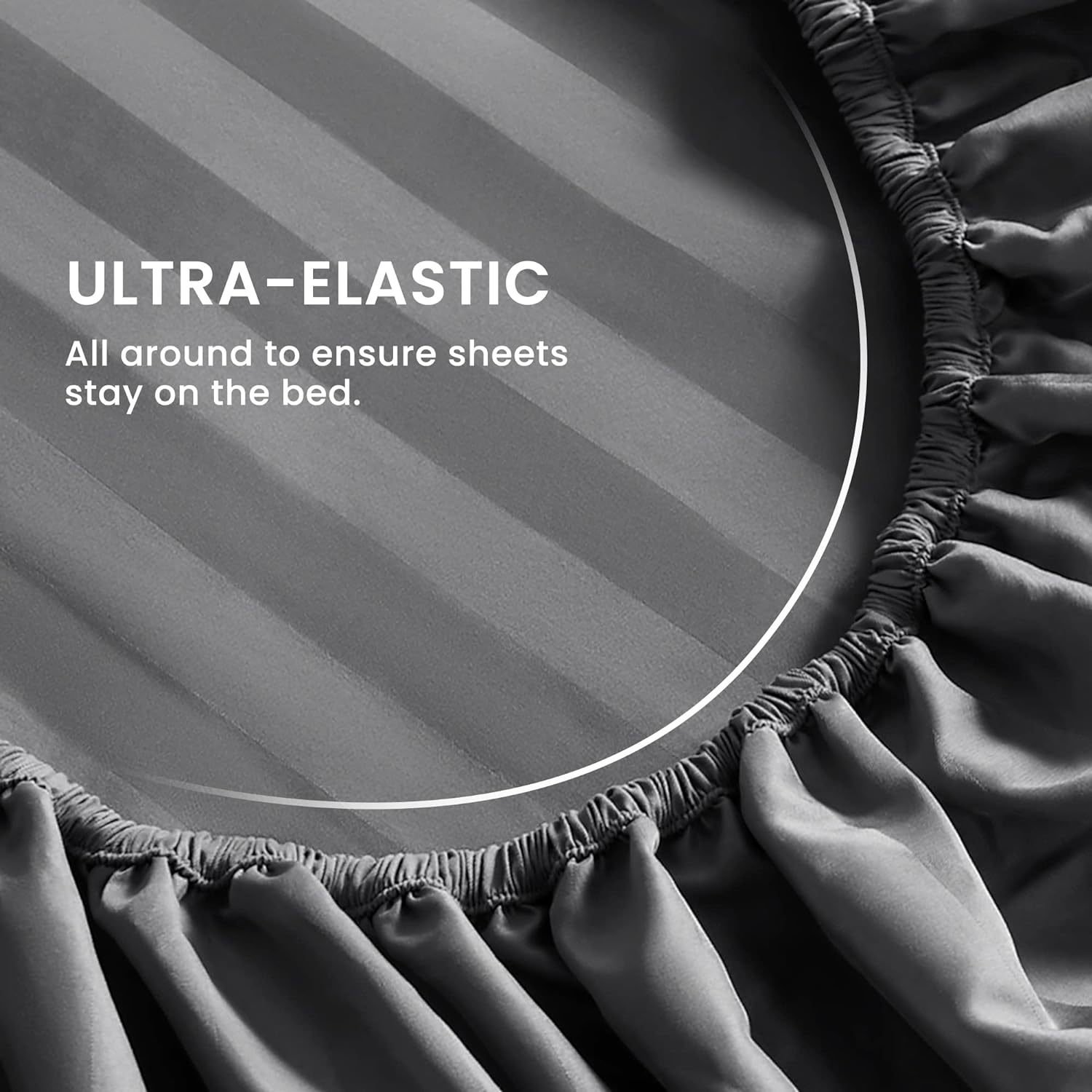 Suministro directo de fábrica de tela cepillada de satén sábana ajustable conjunto suave transfronteriza Amazon