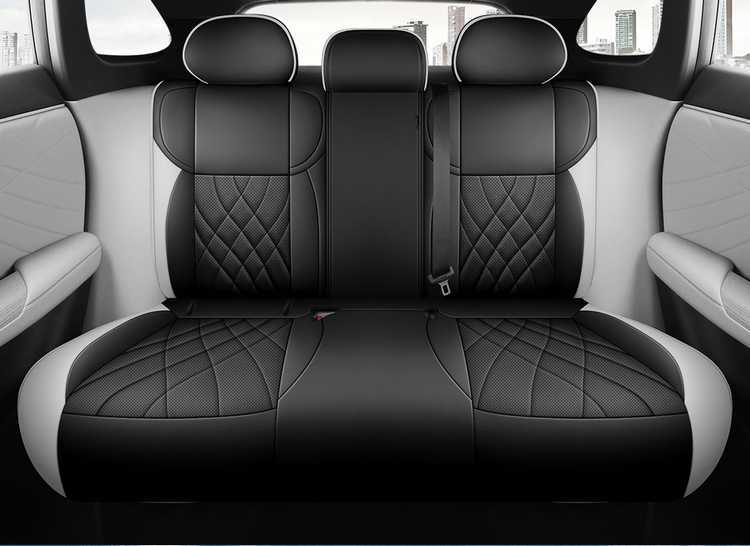 Deep Blue S07 Special Car Seat Cover, All-Season Universal Full Surround Cushion, Deep Blue S7 Leather Breathable Perforated Seat Cover