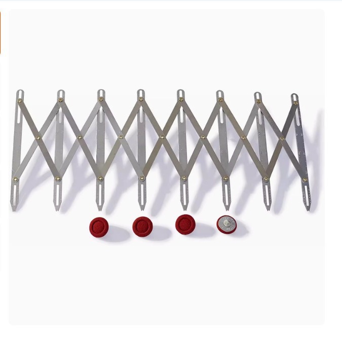 Cortina ropa cosida ajustable agujero de botón localizador de botón cortina isometra cortina herramienta de fabricación transfronteriza
