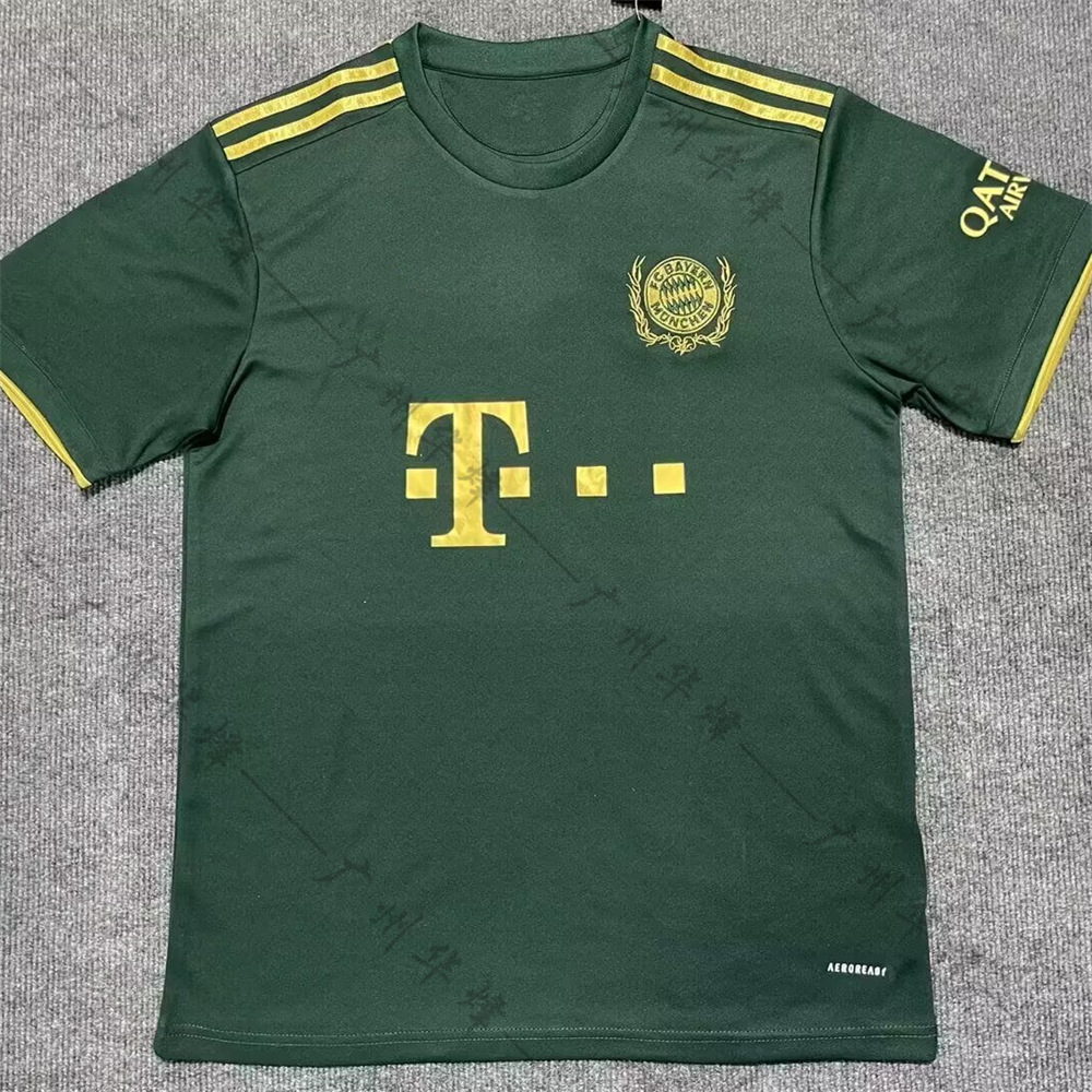 2526 nueva camiseta del Bayern versión tailandesa de manga corta masculina local y visitante 125 aniversario de la versión conmemorativa del uniforme de fútbol del Oktoberfest