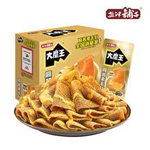 盐津铺子大魔王魔芋素毛肚360g六必居麻酱味酥脆网红魔芋爽小零食