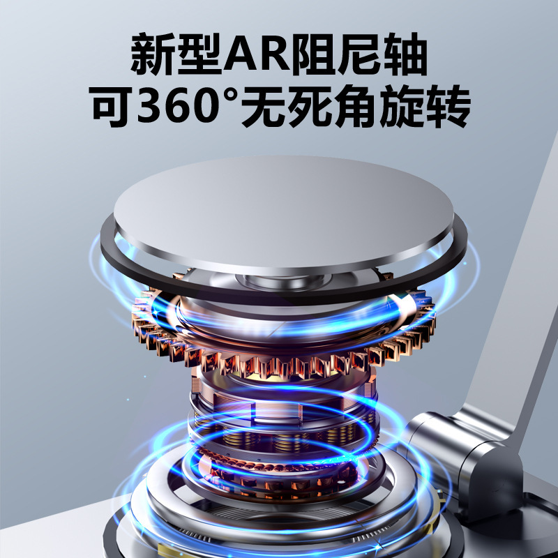 携帯電話スタンドのデスクトップ生中継スタンド卸売り折り畳み可能な金属ディザトーン写真を撮るフラットスタンドのプレゼント回転|undefined