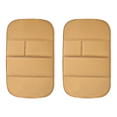 Car Seat Anti-Kick Pad, Universal Chair back anti-kick pad - camel-one