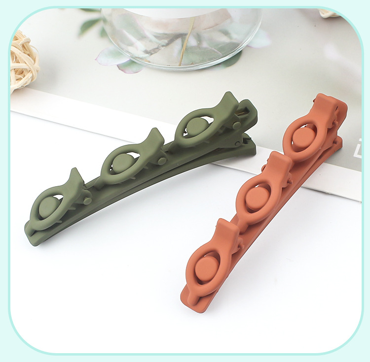 Fashion Solid Color Pc Hair Clip 1 Piece display picture 4