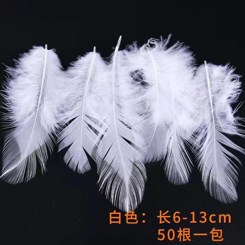 Plumas Decorativas Artesanales para Bodas y Manualidades DIY